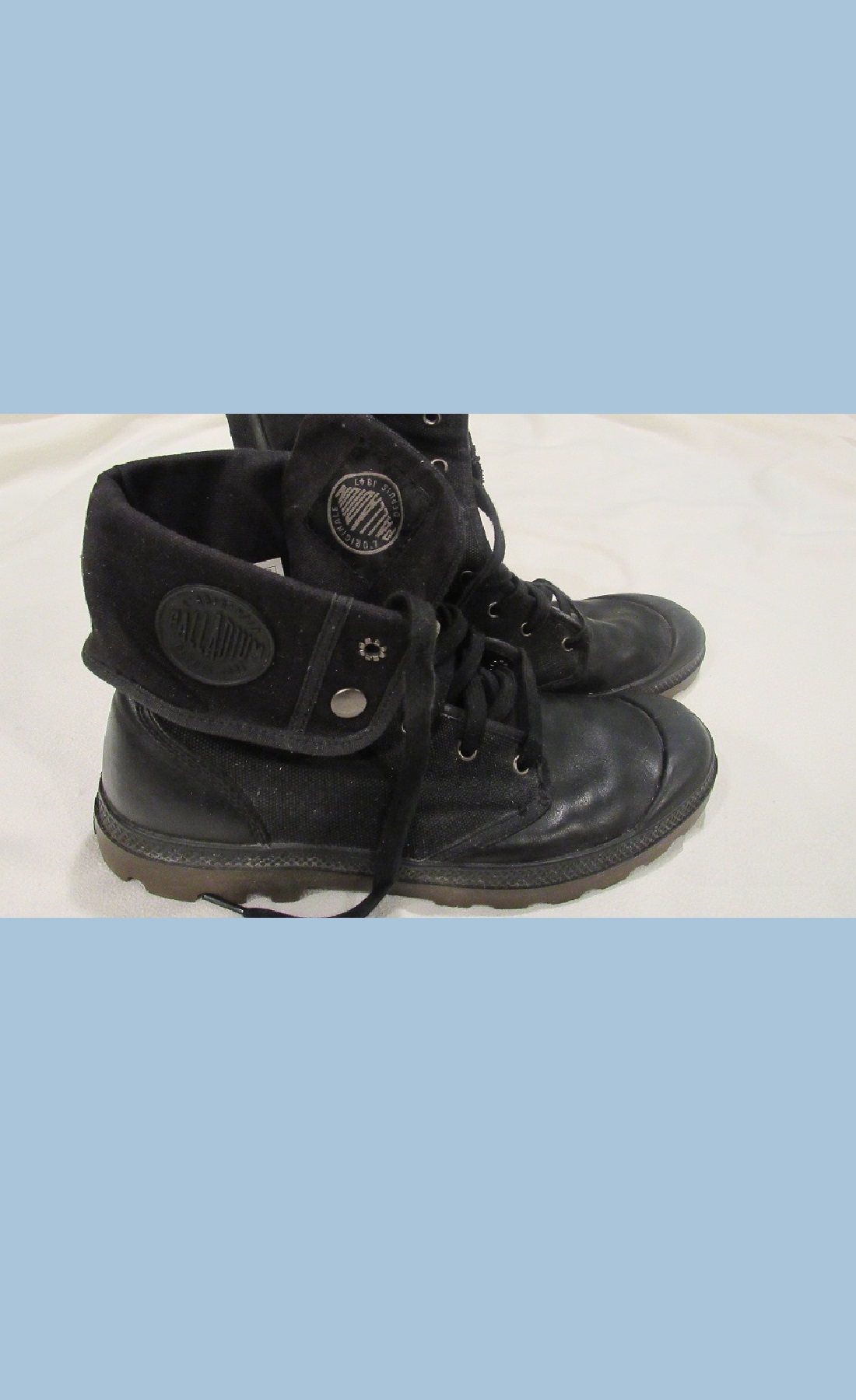 Palladium High Black Sports Shoes  Size US 12 | Ouslet